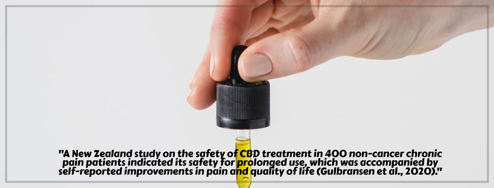 CBD Oil Chronic Pain Study Benefits