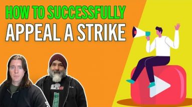 how to appeal youtube community guidelines strike 2022 | Successful Appeal of Strike