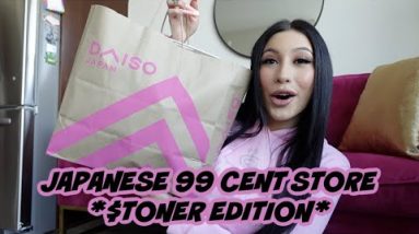 SHOPPING AT A JAPANESE 99 CENT STORE *LIT*