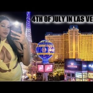 Celebrating 4th of July in Las Vegas!