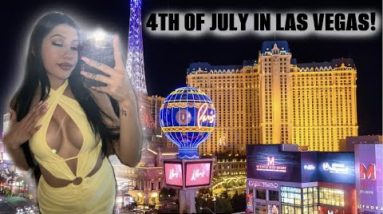 Celebrating 4th of July in Las Vegas!