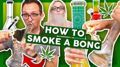 HOW TO SMOKE A BONG (3-Easy Steps) 💚