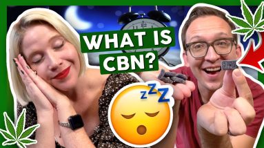 WHAT IS CBN? 😴 ft. STIIIZY CBN Edible