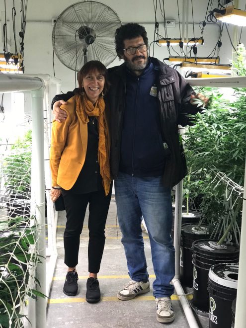 Silvia Kochen y Emiliano Serra Cannabis medicinal