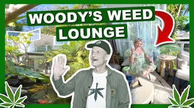 HOW COOL IS WOODY HARRELSON'S DISPENSARY? 🌿