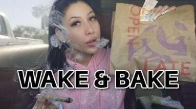 WAKE N BAKE + TACOBELL BREAKFAST MUKBANG