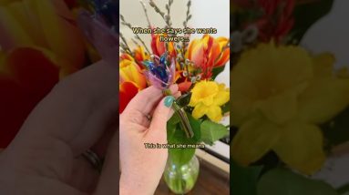 💐 Flowers plus a little something extra 😉 Bad Bouquet from 🌷💨