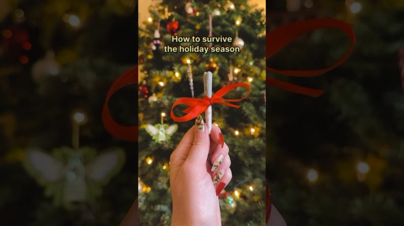 How we’re staying stress free during the holidays! 🎄💨😄