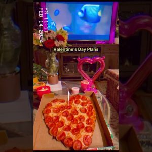 What are your plans for Valentine’s Day this year? 🍕💨