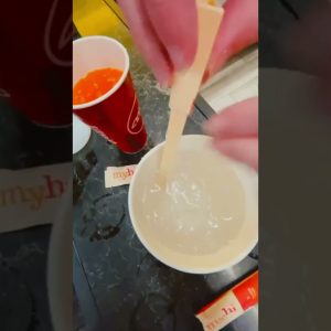 Date night at the movies with 🥤 Just peel the sticker off and stir to infuse 10mgs into any