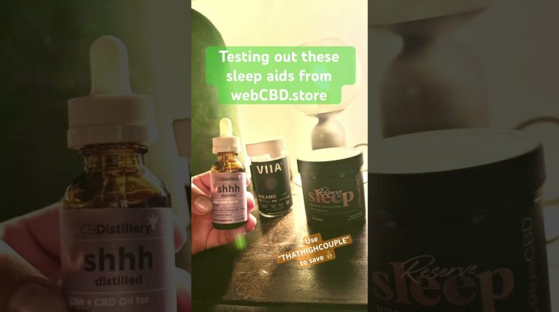 Sleep has never been this easy 😴Check webCBD.store for more hemp options (THATHIGHCOUPLE to save!)
