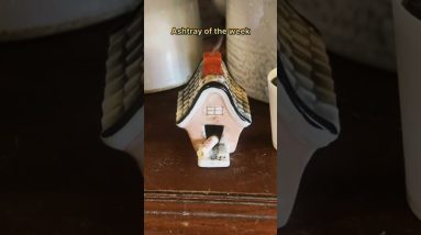 Ashtray of the week 8 / 52 🏡💨 this is one of two “house” ashtrays that we’ve picked up from 😊