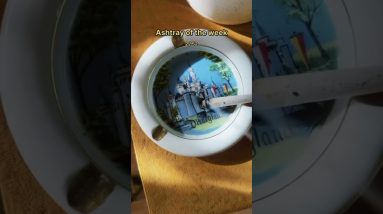 Ashtray of the week 2/52 🏰 In honor of us completing the Disneyland half marathon today (peep our