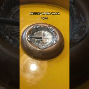 It’s the first week of the new year & great timing to kick off our ‘ashtray of the week’ series 💨